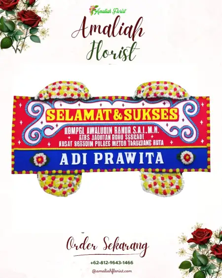 Papan Bunga Ucapan Selamat margosuko industrial park